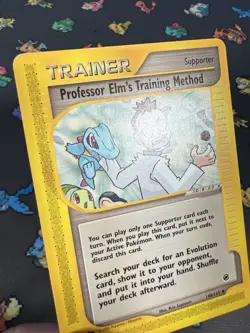 Professor Elm’s Training Method #148 Expedition 2002 148/165 E-Reader Pokemon - Image 3
