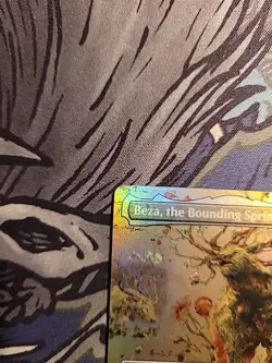 Beza, the Bounding Spring (Borderless) Bloomburrow Foil - Image 2