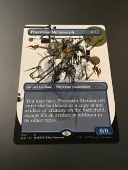 MTG Secret Lair #1110 Phyrexian Metamorph Borderless - Image 1