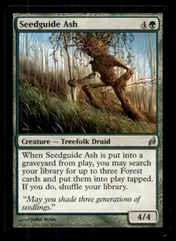 MTG Seedguide Ash LP Light Play Lorwyn [3091] - Image 1