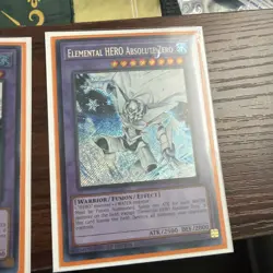 ELEMENTAL HERO ABSOLUTE ZERO - 1ST ED - SECRET RARE - NM - BLC1-EN004 YUGIOH! - Image 3