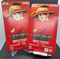 One Piece OP-13 Carrying On His Will Booster Pack Lot of 2 English Sealed - Image 1
