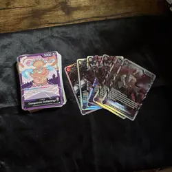 One Piece Donquixote Doflamingo purple 50-card deck - Image 1