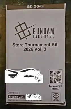 Gundam Card Game Store Tournament Kit Vol. 3 2026 Sealed Bandai - Image 1