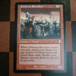 Mtg Dwarven Recruiter LP/NM Odyssey #186/350 Magic Card - Image 1
