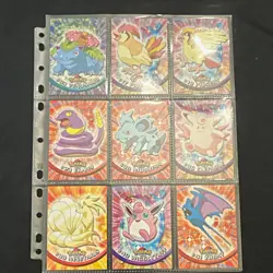 1999 Topps Pokemon TCG TV Animation 1st Print Blue Logo 22-Card Lot Near-Mint - Image 1