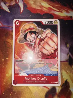 Monkey D. Luffy p-001 2022 Promotion Pack OP01 Promo Card - Image 1