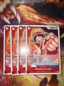 Monkey D. Luffy p-001 2022 Promotion Pack OP01 Promo Card - Image 2