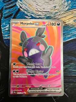 Pokemon Morpeko Ex Full Art Ultra Rare 102/084 Pitch Black Card NM 🔥 - Image 1