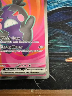 Pokemon Morpeko Ex Full Art Ultra Rare 102/084 Pitch Black Card NM 🔥 - Image 3