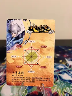 Tobirama Senju SC-SSR-0003 Foil Naruto TCG CCG Anime Trading Card - Image 2