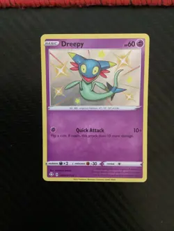 Pokemon Dreepy Shiny Holo Rare Shining Fates: Shiny Vault SV060/SV122 NM - Image 1