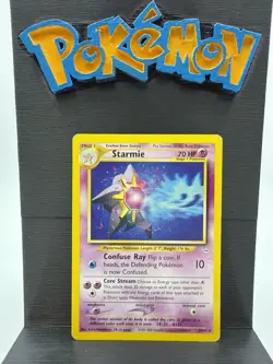 Starmie 25/64 Neo Revelation Non Holo Rare WotC Vintage Pokemon TCG Card - Image 1