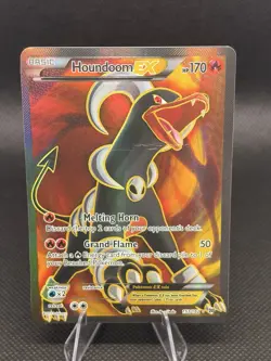 Houndoom EX (153 Full Art) Breakthrough Holo Ultra Rare 153/162 DMG - Image 1