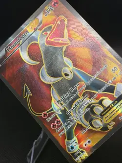 Houndoom EX (153 Full Art) Breakthrough Holo Ultra Rare 153/162 DMG - Image 2