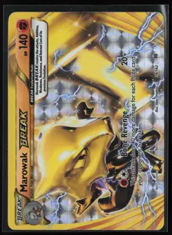 Marowak BREAK 79/162 BREAK Rare BREAKthrough Pokemon Holo Lightly Played - Image 1