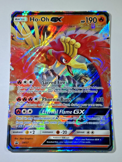 Pokemon TCG Ho-Oh-GX SM57 SM Black Star Promos Holofoil NM - Image 1