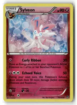 Sylveon (XY Furious Fists) [PR Holofoil - 072/111LP - Image 2