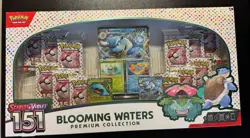 Pokemon Scarlet & Violet 151 Blooming Waters Premium Collection Box Sealed - Image 1
