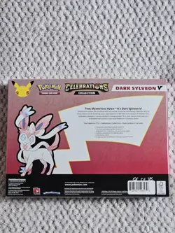 Pokemon Celebrations Dark Sylveon V Promo Collection Box 820650809392 - Image 4