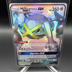 Pokemon TCG Metagross GX 157a/145 Hidden Fates Promo Near Mint - Image 1