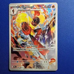 Armarouge 086/084 PItch Black Pokemon TCG Secret Rare - NM/Pack Fresh - Image 1