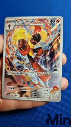 Armarouge 086/084 PItch Black Pokemon TCG Secret Rare - NM/Pack Fresh - Image 2