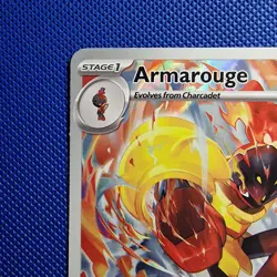Armarouge 086/084 PItch Black Pokemon TCG Secret Rare - NM/Pack Fresh - Image 4