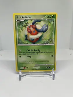 Pokemon Kricketot 86/123 – Countdown Calendar Snowflake Stamped Promo - LP - Image 1