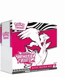 Pokemon TCG Scarlet & Violet White Flare Elite Trainer Box Reshiram English - Image 1