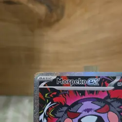 Morpeko ex Full Art Holo Rare 117/091 EN 2024 Pokemon TCG - Image 2