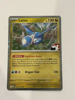 Latios - 101/132 Cosmos Holo Two Swirls Prize Pack Series Cards Pokemon TCG NM - Image 1