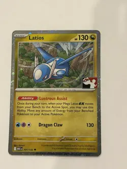 Latios - 101/132 Cosmos Holo Two Swirls Prize Pack Series Cards Pokemon TCG NM - Image 2