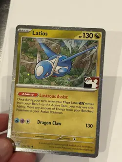 Latios - 101/132 Cosmos Holo Two Swirls Prize Pack Series Cards Pokemon TCG NM - Image 3