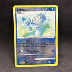 Pokemon TCG - Lapras 21/106 Great Encounters Reverse Holo Rare - LP - Image 1