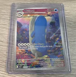 Wailord 162/159 Sv09 Journey Together Illustration Rare Full Art Holo 240HP - Image 1
