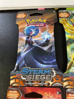 Pokemon xy steam siege booster packs🔥4 pack art set🔥 - Image 2