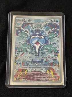 Palafin 200/197 SV03 Obsidian Flames Illustration Rare Full Art Holo 2023 EN - Image 1