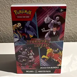 Pokemon TCG Scarlet & Violet—Destined Rivals Booster Bundle Box (6 Packs) - Image 1