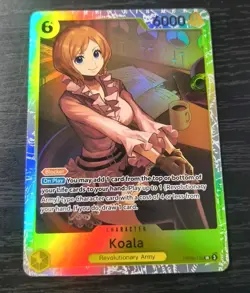 One Piece CCG Koala Emperor's In The New World SR Foil Card OP09-103 NM - Image 1