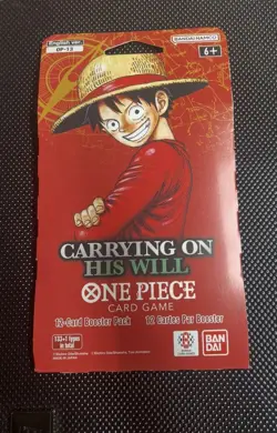 One Piece OP13 Carrying on His Will Sleeved Booster pack lot (80) - Image 1