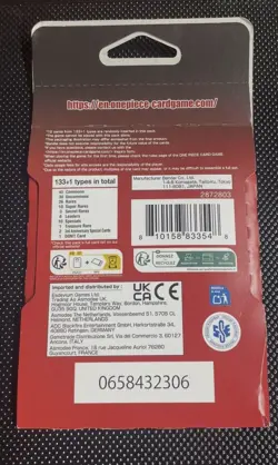 One Piece OP13 Carrying on His Will Sleeved Booster pack lot (80) - Image 2