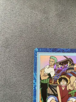 Vintage 1999 One Piece Hyper Battle S01 Holo Luffy Zoro Nami Bandai JP - Image 5