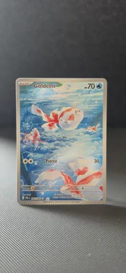 Pokemon TCG Goldeen 087/084 Illustration Rare ME5: Pitch Black English M/NM - Image 1