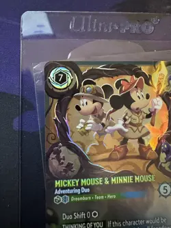 Mickey & Minnie Enchanted Disney Lorcana Attack of the Vine 238/207 NM - Image 3