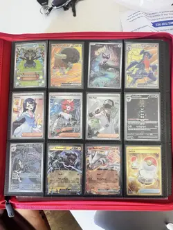 12 Pocket Vault x binder SV 10 + Pokemon Cards! - Image 1
