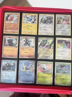 12 Pocket Vault x binder SV 10 + Pokemon Cards! - Image 2