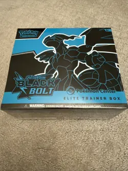 Black Bolt Pokemon Center ETB Pokemon TCG Brand New Sealed - Image 1