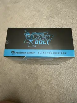 Black Bolt Pokemon Center ETB Pokemon TCG Brand New Sealed - Image 2