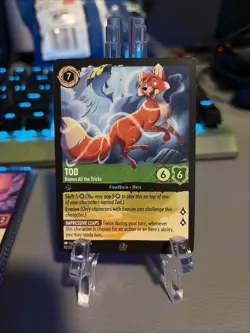Tod - Knows All the Tricks 92/204 Cold Foil - Disney Lorcana TCG: Winterspell NM - Image 1
